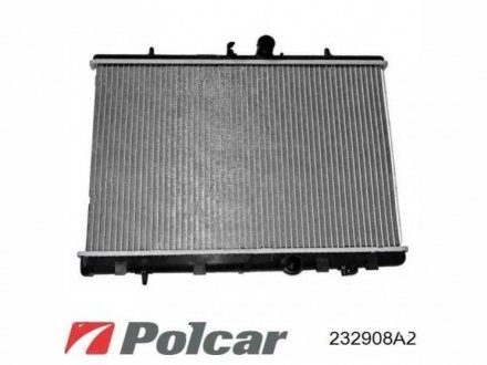 Фото автозапчасти радиатор охлаждения SEBRING COUPE, 95-00 (MR127908, MR127909) Polcar 520908A2