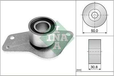 Фото автозапчасти направляющий/ведущий ролик RENAULT CLIO I (82 00 051 092, 77 00 863 111, 82 00 469 376, 77 00 116 050, 77 00 733 489) Polcar 532023810 (фото 1)