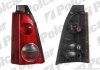 Фото автозапчасти фонарь задний OPEL AGILA, 01-08 (920051/41, 4704520, 4705420, 9209548) Polcar 550387-E (фото 1)