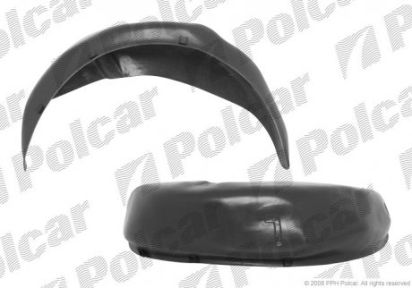Подкрылок правый OPEL AGILA Polcar 5503FP-5 (фото 1)