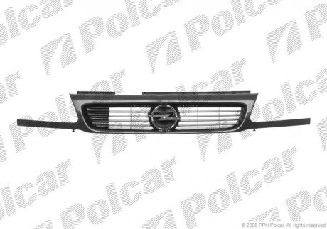 Фото автозапчасти решетка OPEL ASTRA 95- (1320051, 6320026) Polcar 5507051J