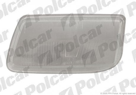 Стекло фары OPEL ASTRA F, 92- Polcar 550711-E