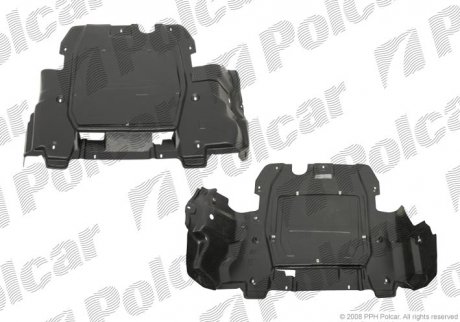 Фото автозапчасти защита под двигатель OPEL ASTRA 10/91- (2126131) Polcar 5507346Q