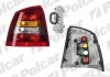 Фото автозапчасти фонарь задний OPEL ASTRA G, 98- (93175668, 1222073) Polcar 5508874E (фото 1)