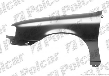 Крыло переднее левое OPEL VECTRA -95 (1101128) Polcar 551401