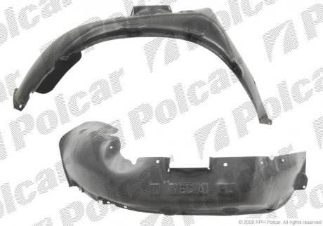 Фото автозапчасти подкрылок левый OPEL VECTRA -95 (01101333) Polcar 5514FL1Q