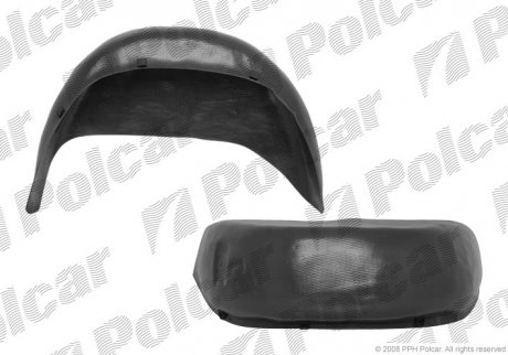 Фото автозапчасти подкрылок правый OPEL VECTRA -95 (1102329) Polcar 5514FP5