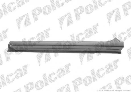 Фото автозапчастини поріг лівий OPEL VECTRA 95- Polcar 551641 (фото 1)