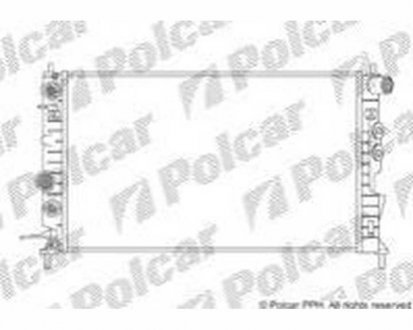 Фото автозапчасти радиатор охлаждения VECTRA B 99- (1300240, 52492106) Polcar 551708A1