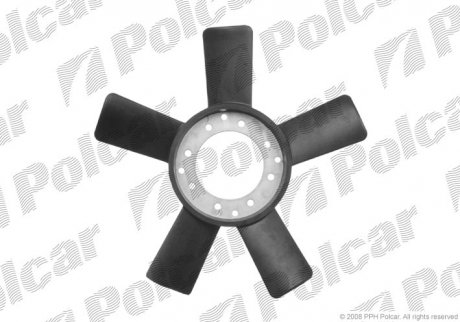 Крильчатка вентилятора OPEL OMEGA/FRONTERA (1340099, 90128500) Polcar 552523F2 (фото 1)