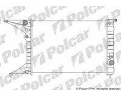 Фото автозапчасти радиатор охлаждения OMEGA B 94- (52463043) Polcar 552708A0