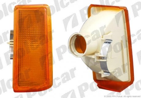 Фото автозапчасти указатель поворота передний OPEL CORSA, 82- (90166993, 1226027) Polcar 555119-E