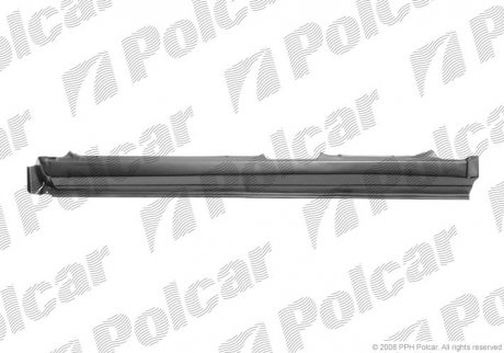 Фото автозапчасти порог левый OPEL CORSA 93- Polcar 5555411