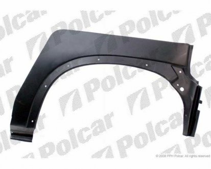 Фото автозапчасти ремкомплект крыла заднего левый OPEL CORSA 3-D 3/93- Polcar 5555833