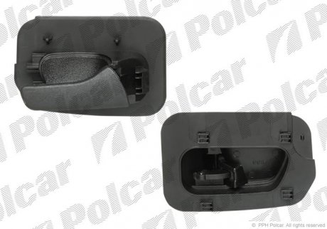 Фото автозапчастини внутрішня ручка OPEL CORSA/COMBO,93- (90363128) Polcar 5555ZW44 (фото 1)