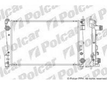 Фото автозапчасти радіатор охолодження Polcar 5558081X