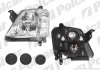 Фара основна OPEL MERIVA, 03- (1216153, 193175364, 93175364) Polcar 555909-E (фото 1)