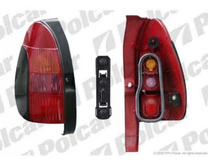 Фото автозапчасти фонарь задний PEUGEOT 306, 97- (6350J3) Polcar 5708872E