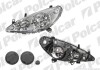 Фото автозапчасти фара основная PEUGEOT 307, 01-(6205ZR, 6205Z3, 96462919, 318124213) Polcar 5710109E (фото 1)