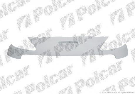 Накладка під фару (вія) 1007, 09.05-11.09 (7804 R7, 7804 P6) Polcar 571506J (фото 1)