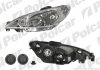 Фото автозапчастини фара основна PEUGEOT 206 (6208A0, 6208-A0) Polcar 5723093V (фото 1)