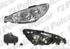 Фото автозапчастини фара основна PEUGEOT 206 (6205S9, 6205T0) Polcar 5723102E (фото 1)