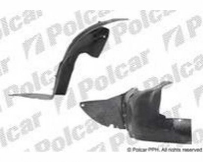 Фото автозапчасти подкрылок левый PEUGEOT 206 (7136L2) Polcar 5723FL13Q