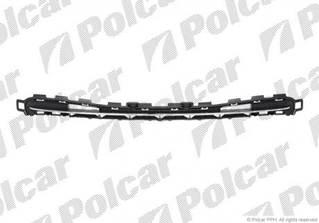 Решетка в бампере PEUGEOT 207 (7422C1) Polcar 57242710 (фото 1)
