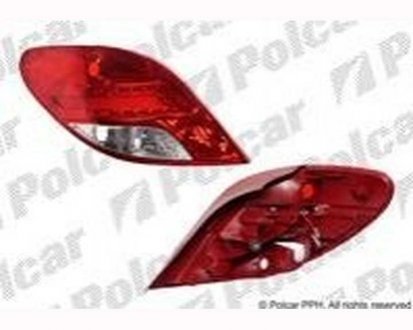 Фото автозапчастини ліхтар задній PEUGEOT 207 (96 865 660 80, 6351HR, 9682S9, 6351HQ) Polcar 5724883E