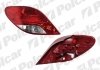 Фото автозапчасти фонарь задний PEUGEOT 207 (6351HR, 6351HQ, 9682S9, 96 865 660 80) Polcar 5724884E (фото 1)