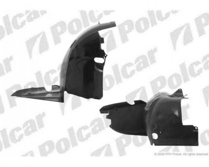 Фото автозапчасти подкрылок правый PEUGEOT 406 96- (7136 L5) Polcar 5746FP1