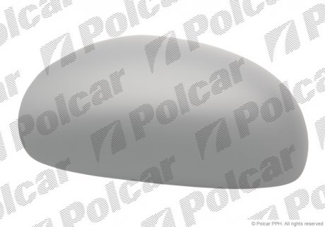 Корпус дзеркала зовнішнього правий PEUGEOT 406, 99- (815231) Polcar 574755PE (фото 1)