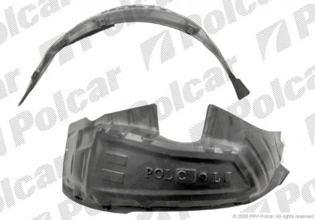 Фото автозапчасти подкрылок правый POLONEZ CARO (078893) Polcar 5901FP1Q