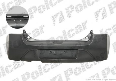 Фото автозапчасти бампер задний TWINGO, 06.07- (7701-477-841) Polcar 600196-2