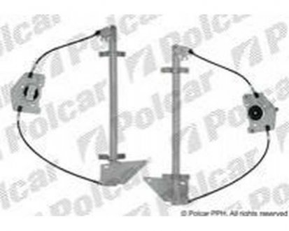Фото автозапчасти стеклоподъемник электрический без электромотора TWINGO, 06.07- Polcar 6001PSG1