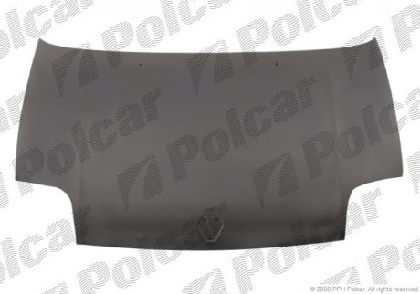 Капот RENAULT CLIO 98- (7751469454) Polcar 601503 (фото 1)