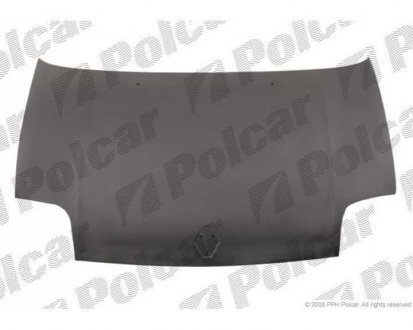 Фото автозапчастини капот RENAULT CLIO 98- (7751469454) Polcar 601503J (фото 1)