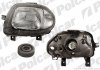 Фото автозапчастини фара основна RENAULT CLIO II, 98- (7701045168, 7701045995, 260603338R, 260606093R, 7701049636) Polcar 6015090E (фото 1)