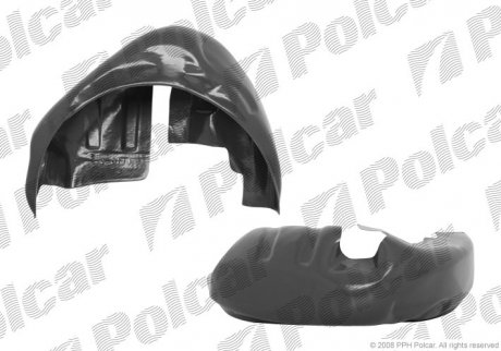 Фото автозапчасти подкрылок правый RENAULT CLIO II, 98- Polcar 6015FP5