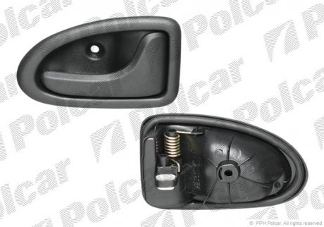 Фото автозапчасти внутренняя ручка RENAULT CLIO II, 98- (8200641119) Polcar 6015ZW44