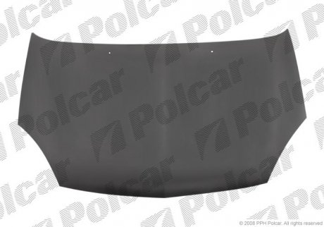 Капот RENAULT CLIO II 01- (7751473024) Polcar 601603J (фото 1)