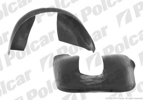 Фото автозапчасти подкрылок левый RENAULT 19 (7700820101 L) Polcar 6019FL1