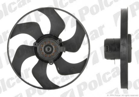 Вентилятор без кожуха R.TRAFIC/ESPACE IV (7701050192) Polcar 602623U1 (фото 1)