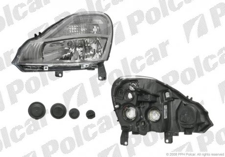 Фото автозапчастини фара основна Polcar 605810-V