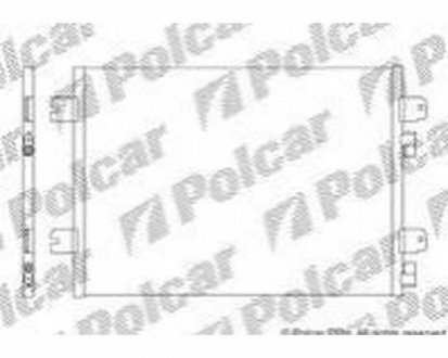 Фото автозапчасти радиатор кондиционера RENAULT SCENIC 99- (8200191738, 8200557066, 8200182361) Polcar 6070K8C2