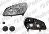 Фото автозапчасти фара основная RENAULT SCENIC, 03- (7701064130, 7701056127, 7701056126, 7701064132) Polcar 6071090E (фото 1)