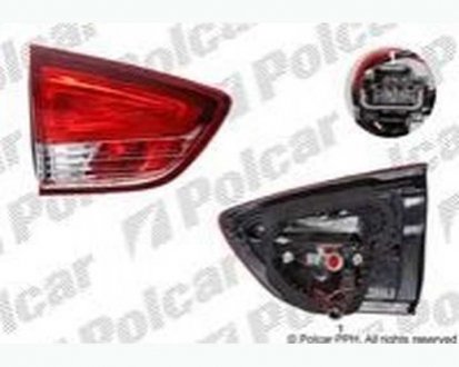 Фото автозапчасти фонарь задний CLIO, 10.12- (265559118R) Polcar 60B1875U