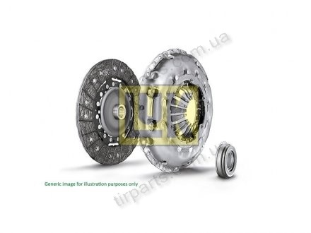 Фото автозапчасти комплект сцепления SKODA FELICIA 1.6 (821256, 3000 813 001, 3000 813 002, TCK3990, GCK2045AF, 134304, QKT1891AF, HK 6632) Polcar 619219400 (фото 1)