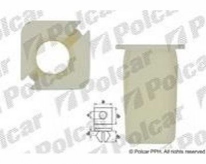 Фото автозапчасти монтажный элемент FIAT PUNTO II 10.99- (14222581) Polcar 6501414