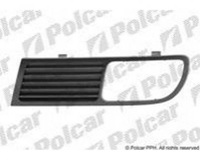 Фото автозапчасти решетка в бампер правая SEAT IBIZA/CORD.,93- (6K0 853 666 01C) Polcar 6713276R